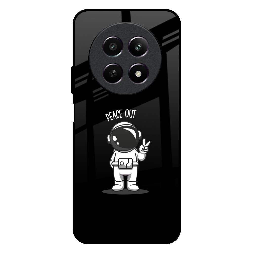 Peace Out Astro Realme 12 5G Glass Back Cover Online