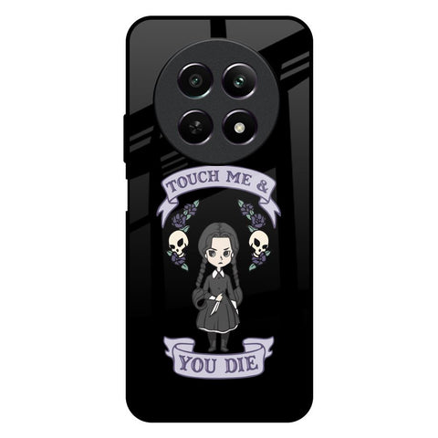 Touch Me & You Die Realme 12 5G Glass Back Cover Online