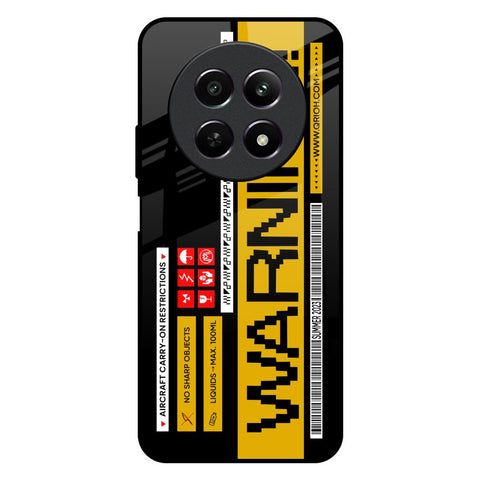 Aircraft Warning Realme 12 5G Glass Back Cover Online
