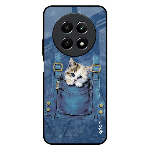 Kitty In Pocket Realme 12 5G Glass Back Cover Online