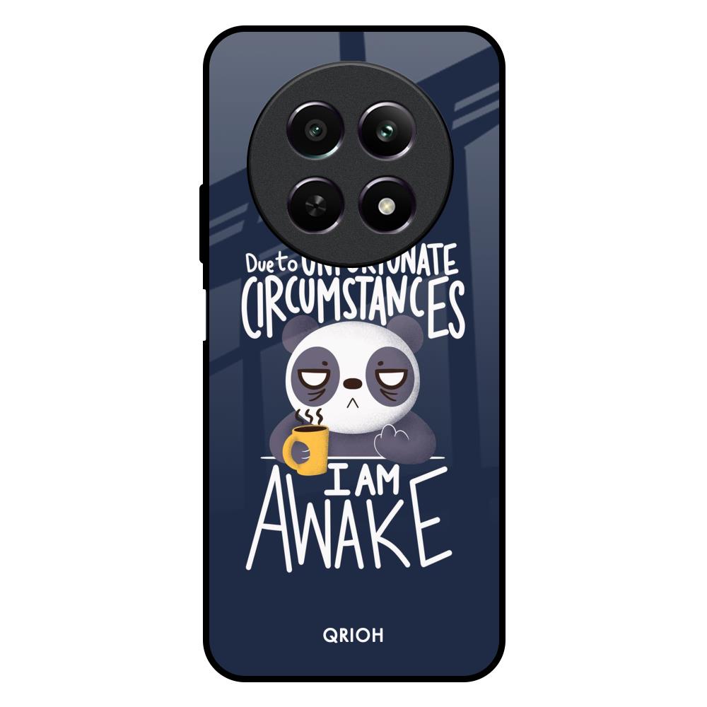 Struggling Panda Realme 12 5G Glass Back Cover Online