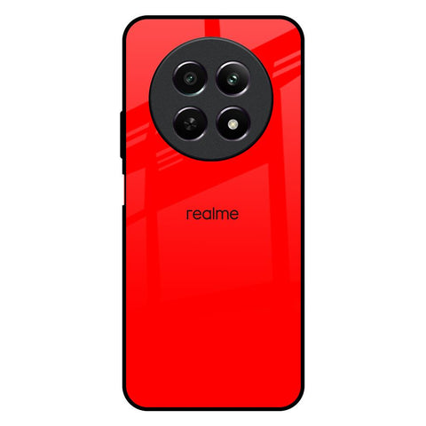 Blood Red Realme 12 5G Glass Back Cover Online