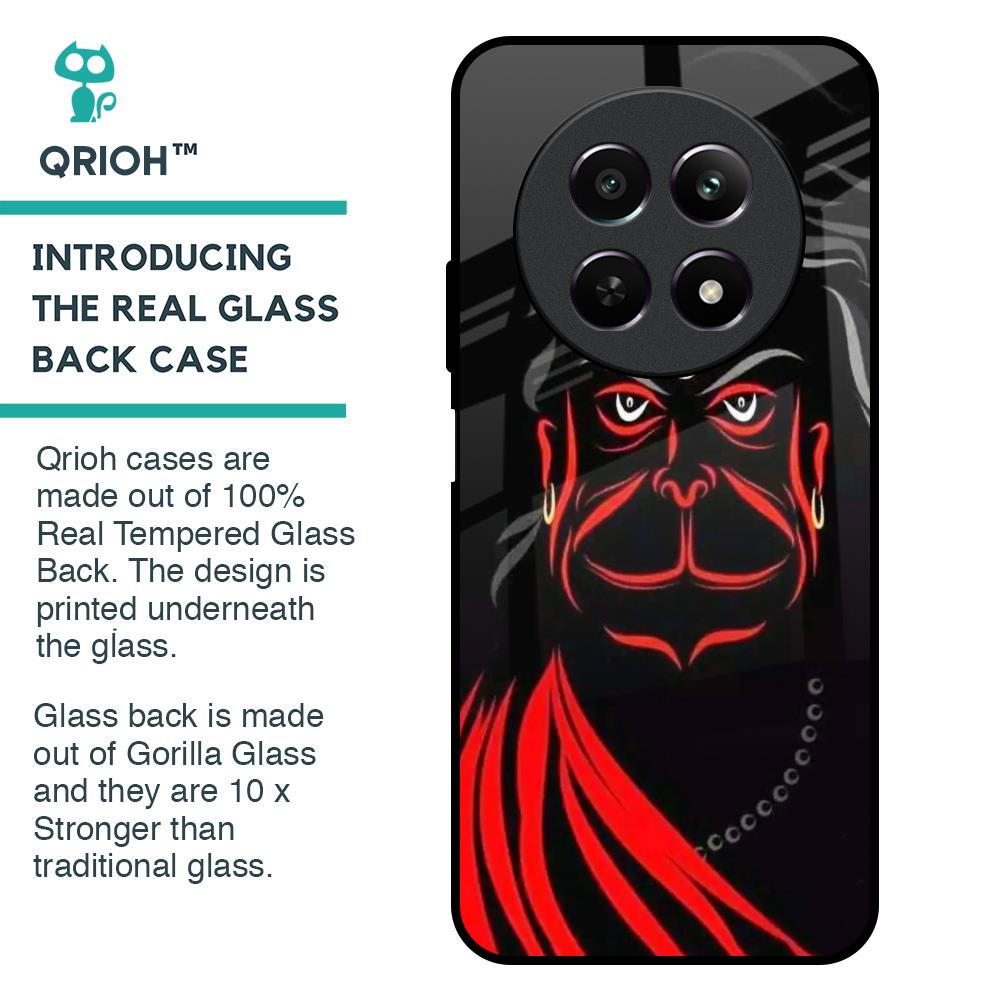 Lord Hanuman Glass Case For Realme 12 5G