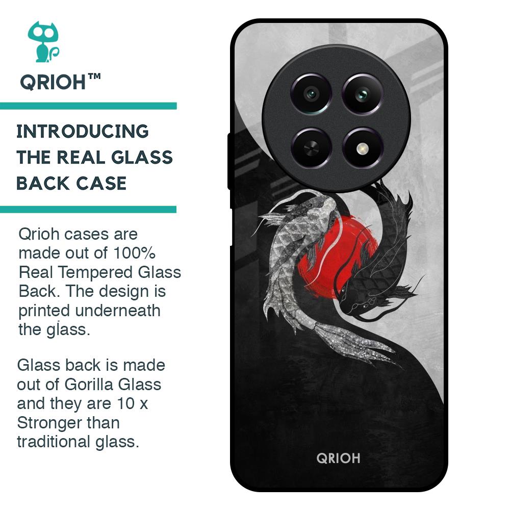 Japanese Art Glass Case for Realme 12 5G