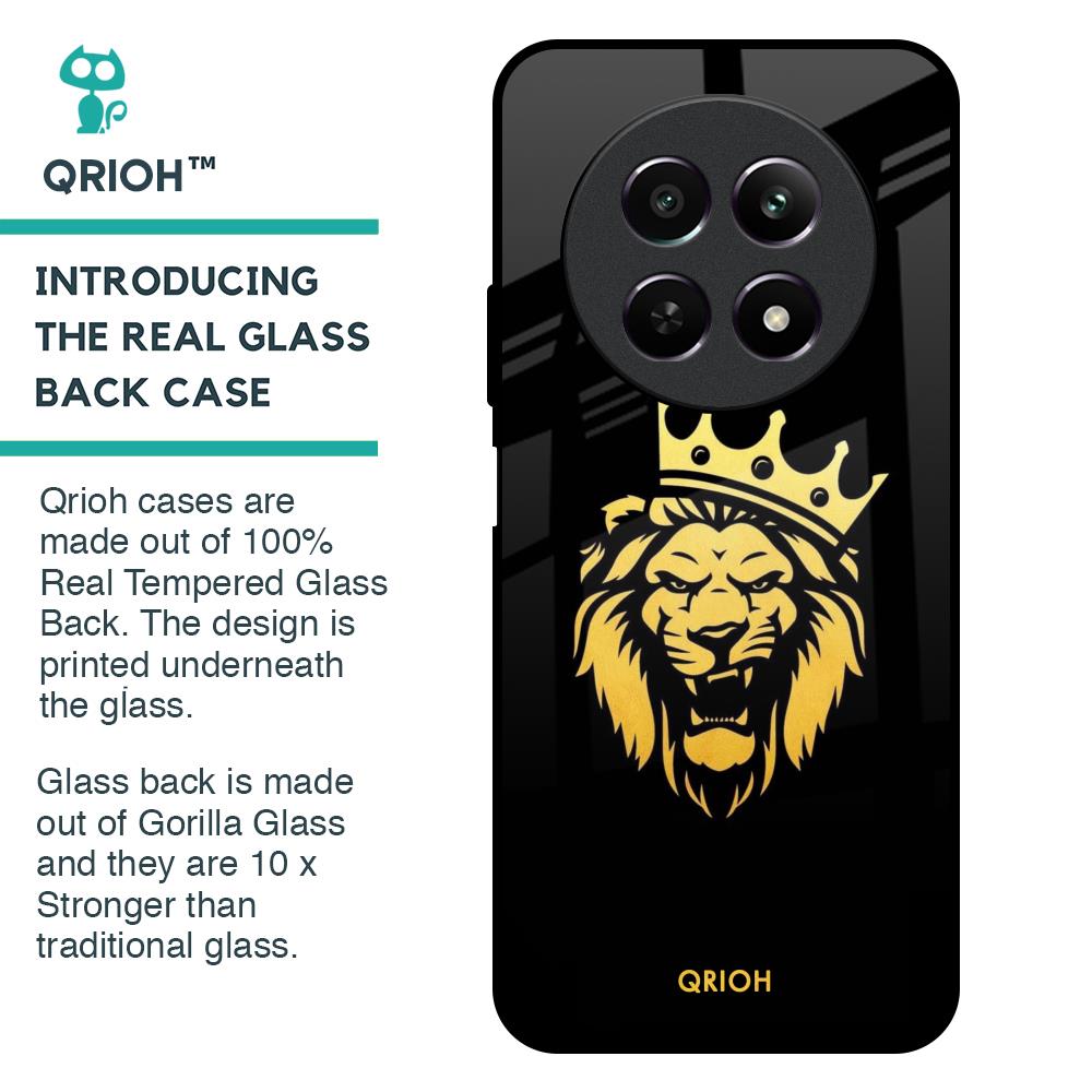 Lion The King Glass Case for Realme 12 5G