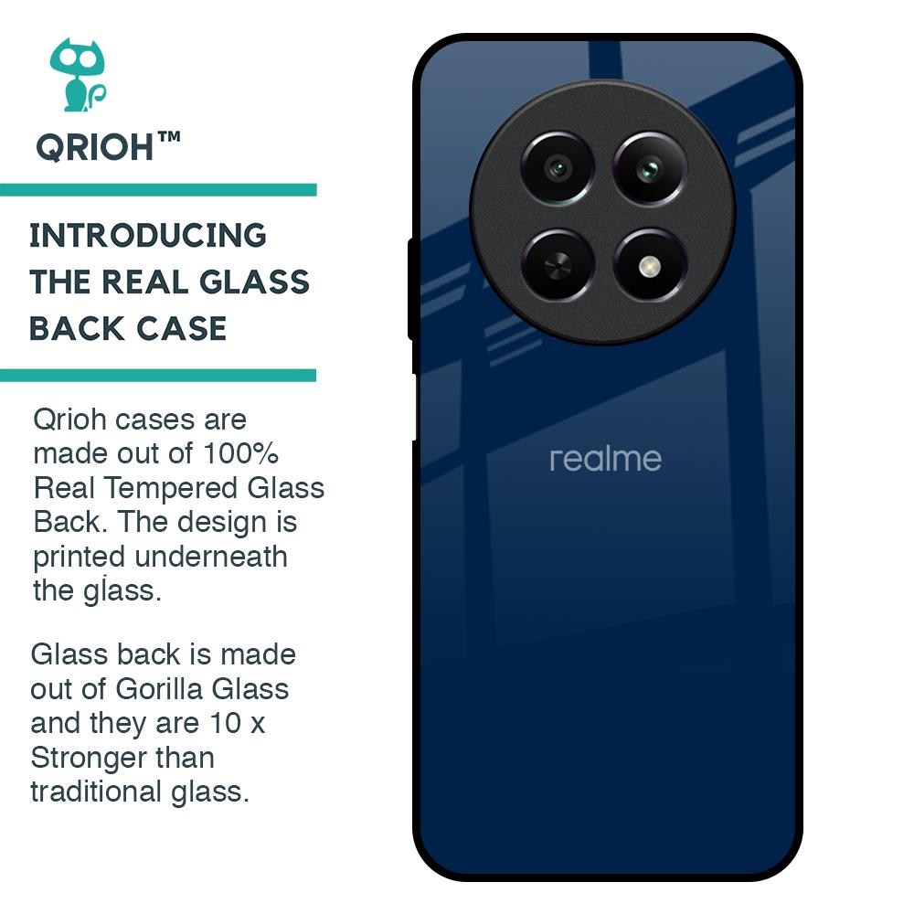 Royal Navy Glass Case for Realme 12 5G