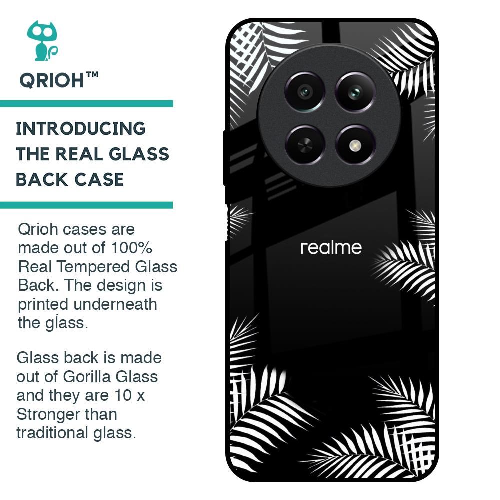 Zealand Fern Design Glass Case For Realme 12 5G