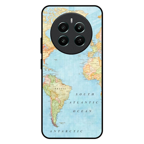 Travel Map Realme 12 Plus 5G Glass Back Cover Online