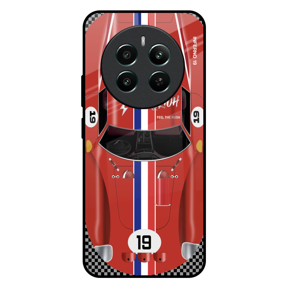 Racing Vintage Realme 12 Plus 5G Glass Back Cover Online