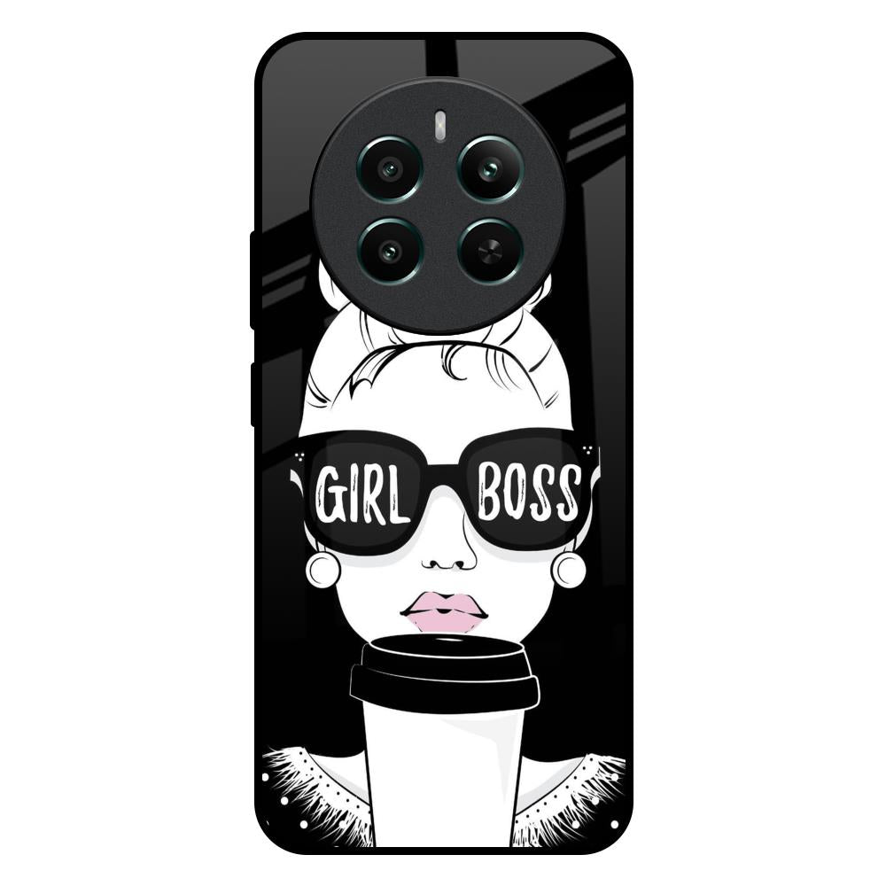 Girl Boss Realme 12 Plus 5G Glass Back Cover Online
