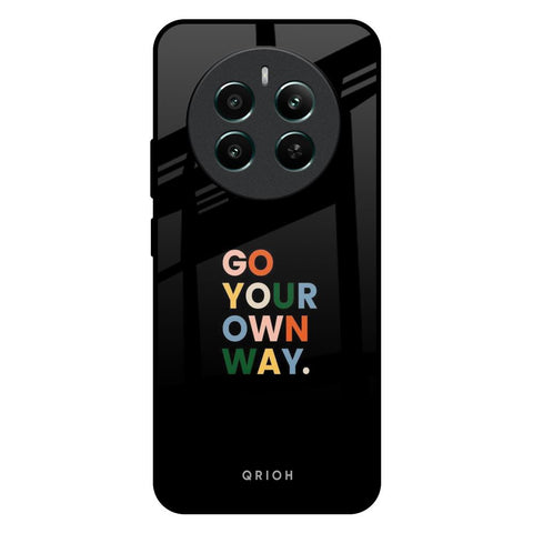 Go Your Own Way Realme 12 Plus 5G Glass Back Cover Online
