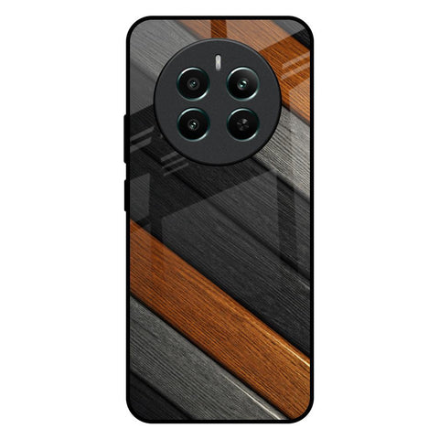 Tri Color Wood Realme 12 Plus 5G Glass Back Cover Online