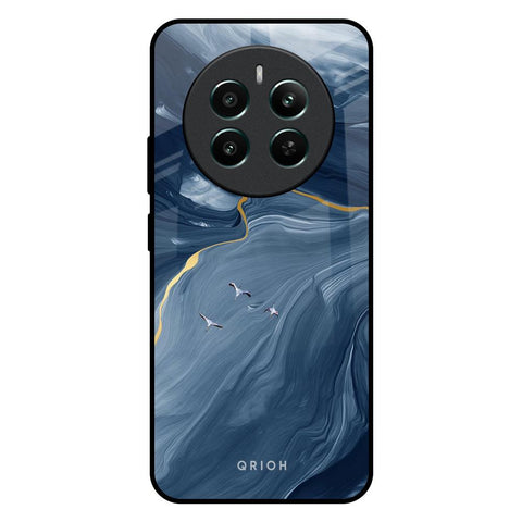 Deep Ocean Marble Realme 12 Plus 5G Glass Back Cover Online