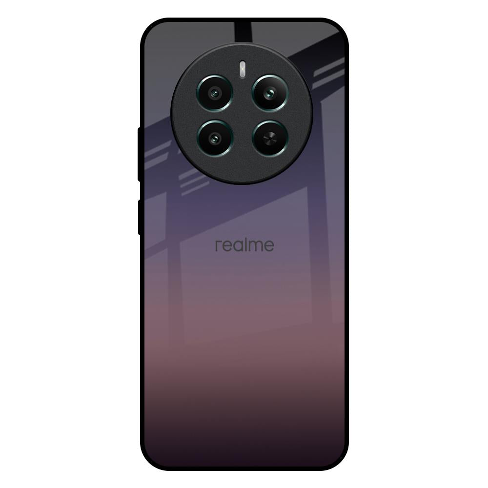 Grey Ombre Realme 12 Plus 5G Glass Back Cover Online
