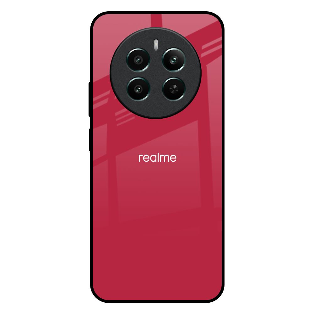Solo Maroon Realme 12 Plus 5G Glass Back Cover Online