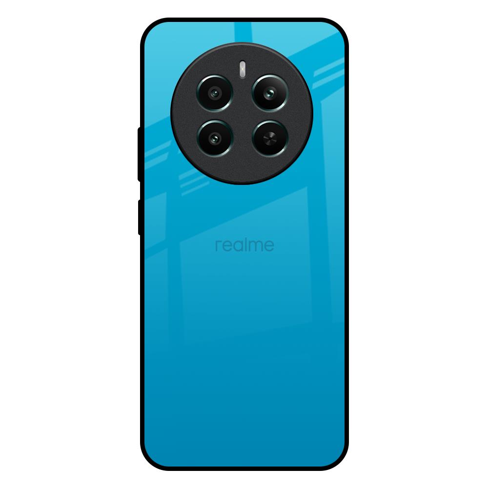 Blue Aqua Realme 12 Plus 5G Glass Back Cover Online
