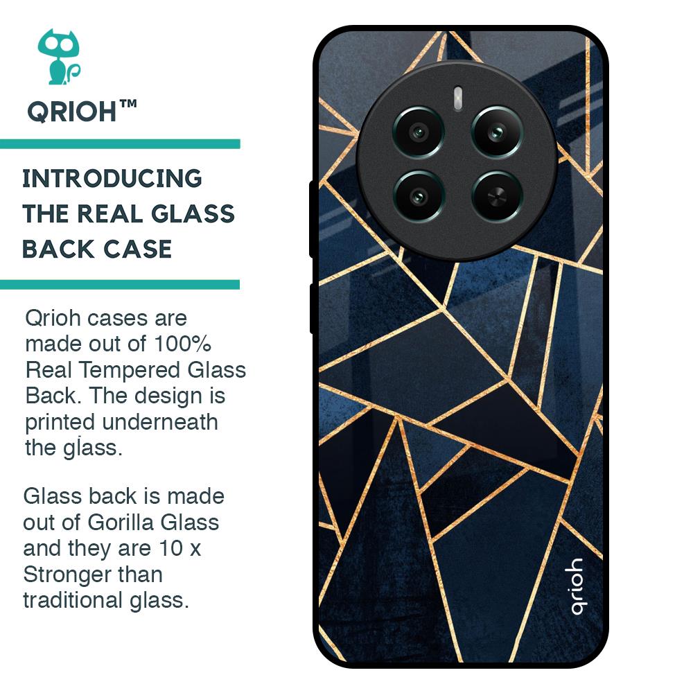 Abstract Tiles Glass Case for Realme 12 Plus 5G