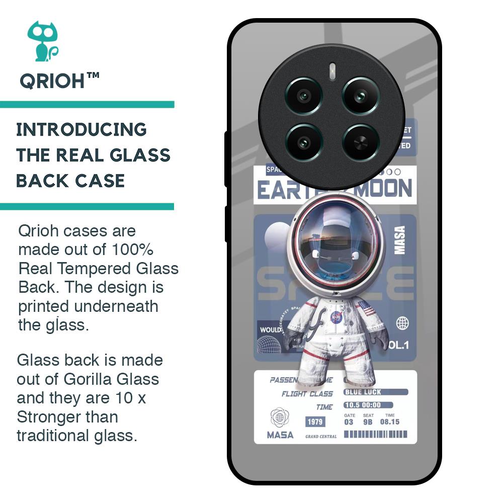 Space Flight Pass Glass Case for Realme 12 Plus 5G