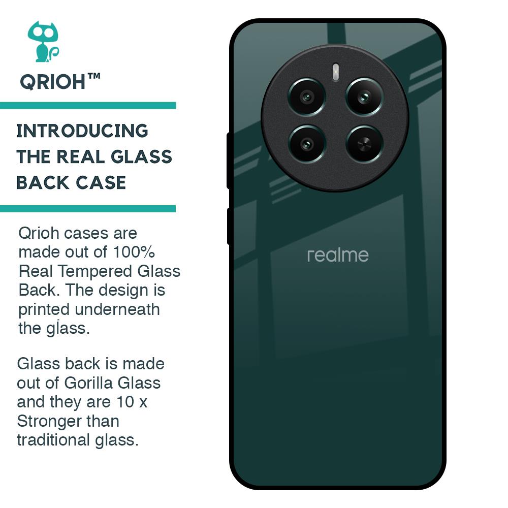 Olive Glass Case for Realme 12 Plus 5G