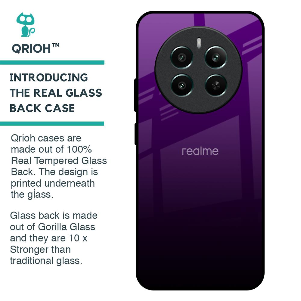 Harbor Royal Blue Glass Case For Realme 12 Plus 5G