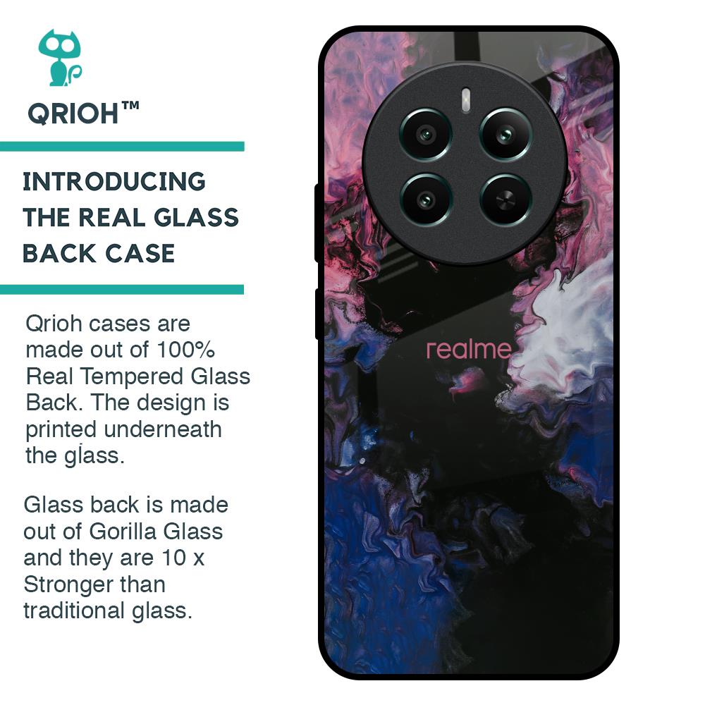 Smudge Brush Glass case for Realme 12 Plus 5G