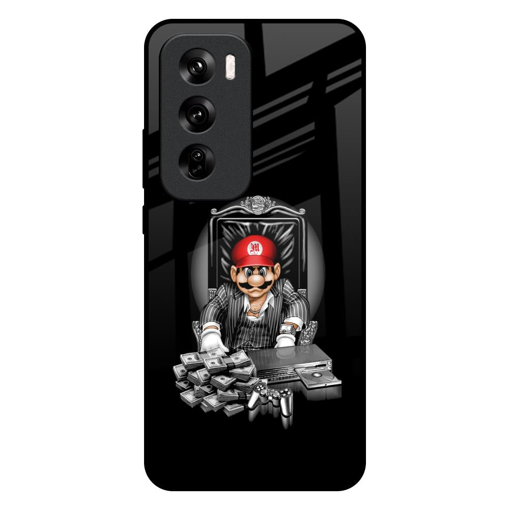 Dark Secret Oppo Reno 12 Pro 5G Glass Back Cover Online
