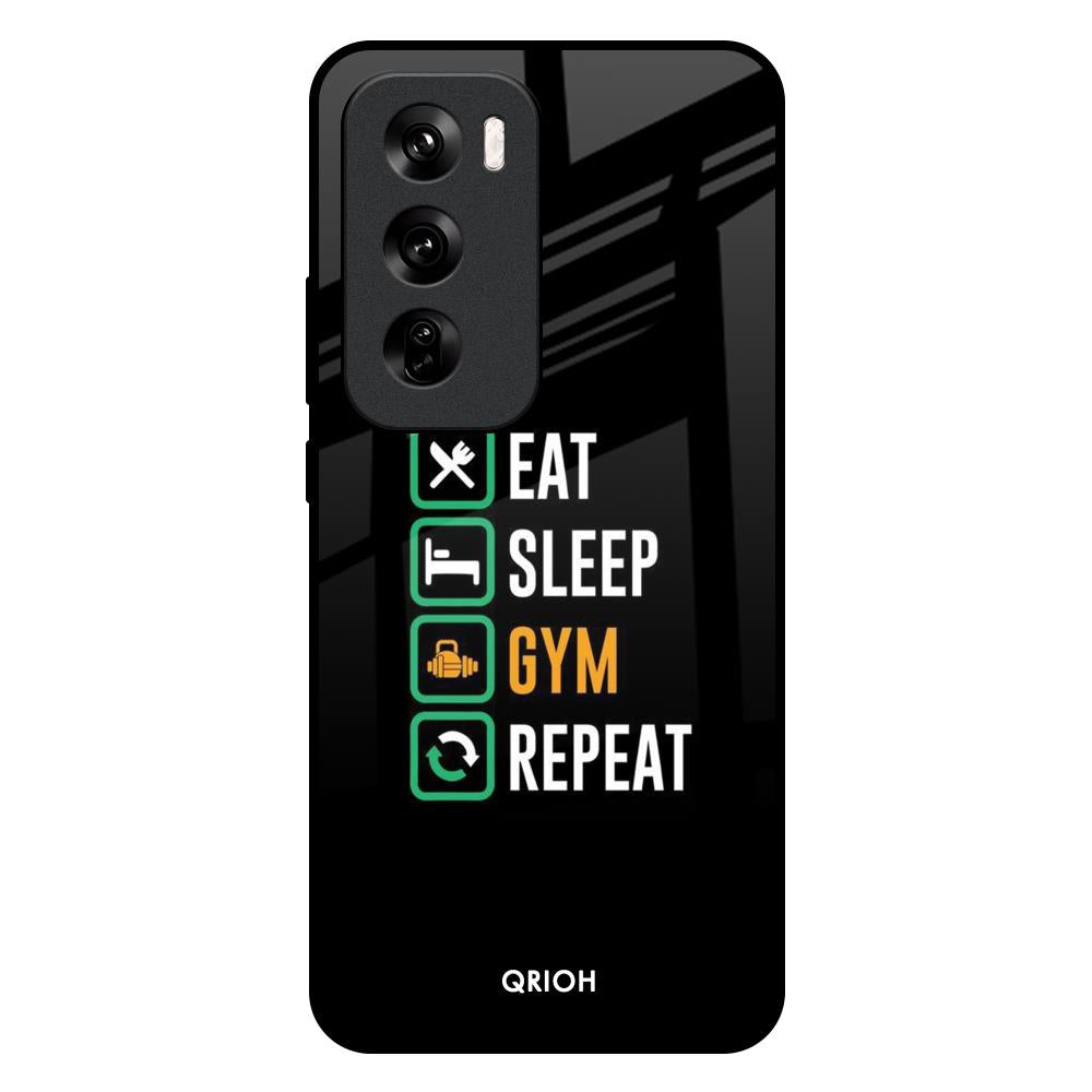 Daily Routine Oppo Reno 12 Pro 5G Glass Back Cover Online