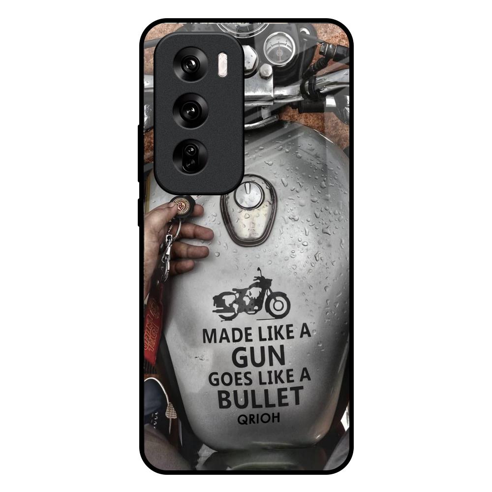 Royal Bike Oppo Reno 12 Pro 5G Glass Back Cover Online