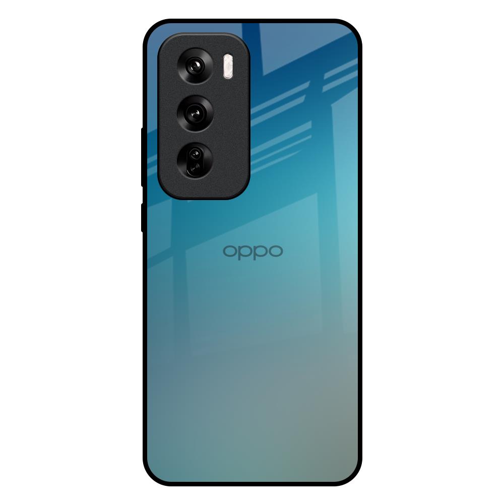 Sea Theme Gradient Oppo Reno 12 Pro 5G Glass Back Cover Online