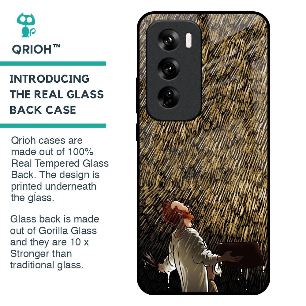Rain Festival Glass Case for Oppo Reno 12 Pro 5G