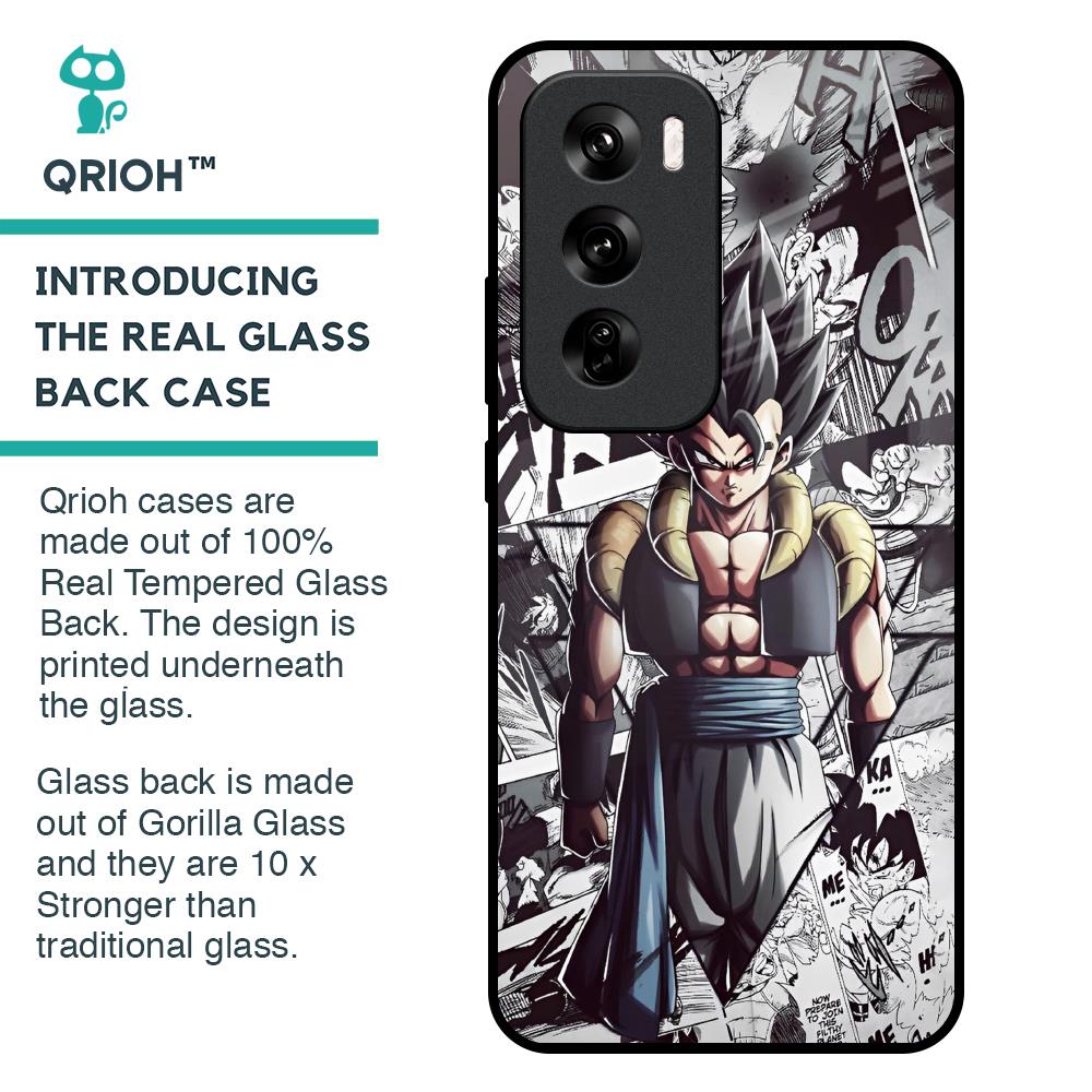 Dragon Anime Art Glass Case for Oppo Reno 12 Pro 5G