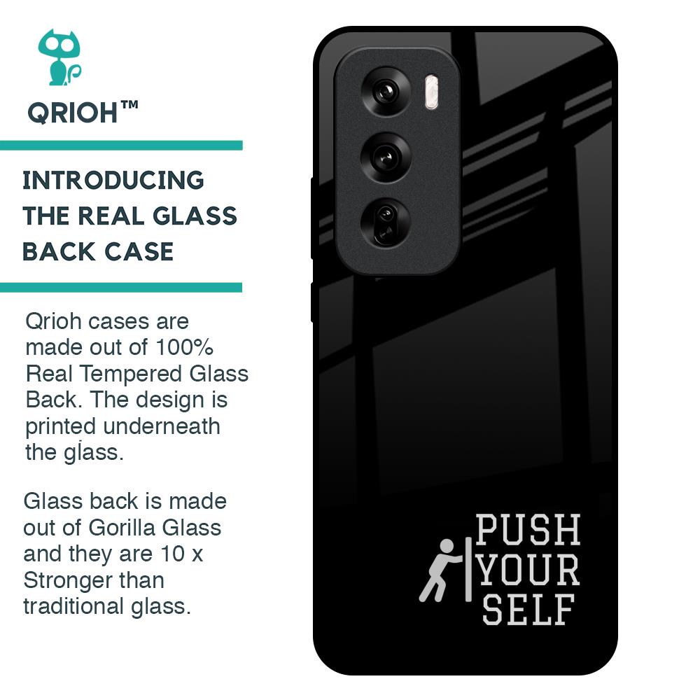 Push Your Self Glass Case for Oppo Reno 12 Pro 5G