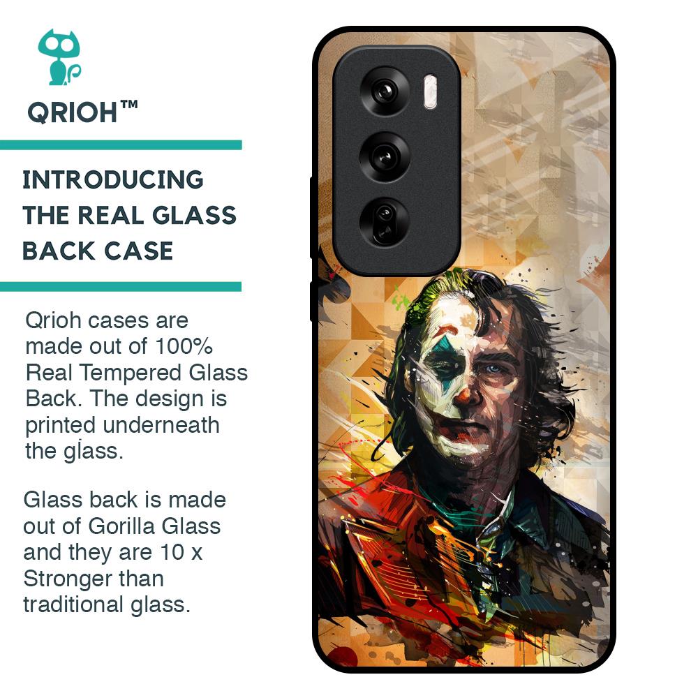 Psycho Villain Glass Case for Oppo Reno 12 Pro 5G