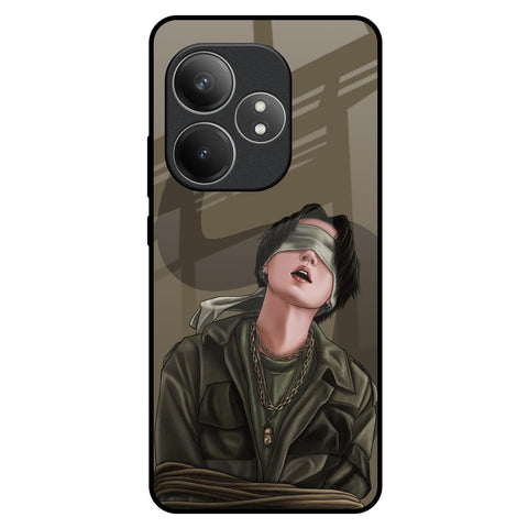 Blind Fold Realme GT 6 5G Glass Back Cover Online