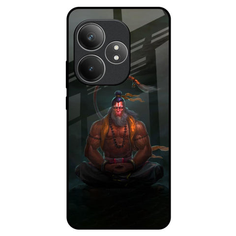 Lord Hanuman Animated Realme GT 6 5G Glass Back Cover Online