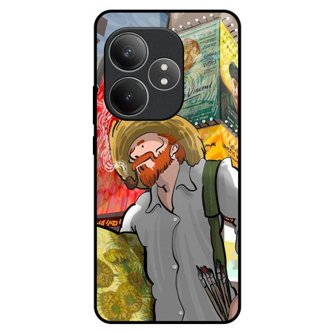Loving Vincent Realme GT 6 5G Glass Back Cover Online