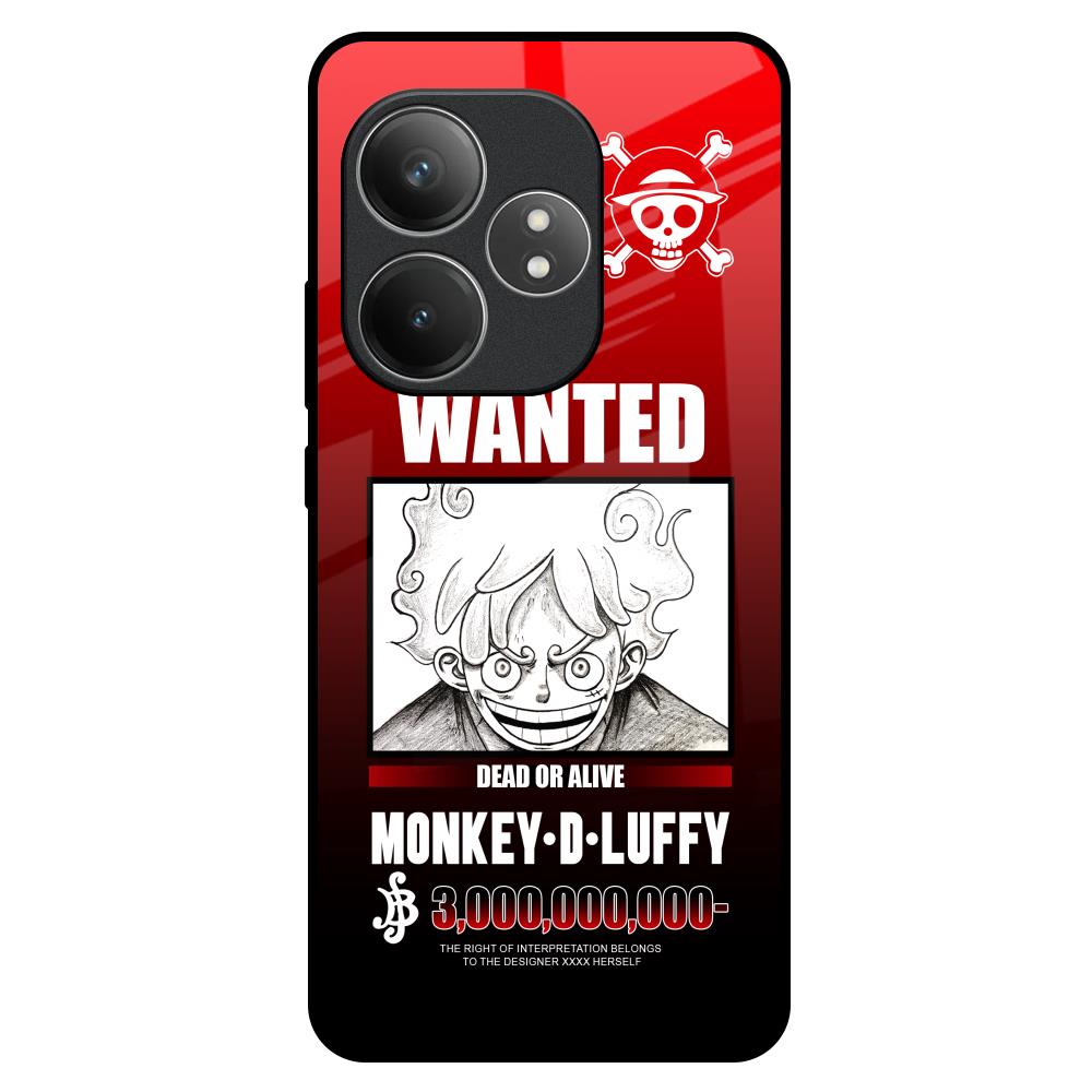 Luffy Wanted Realme GT 6 5G Glass Back Cover Online