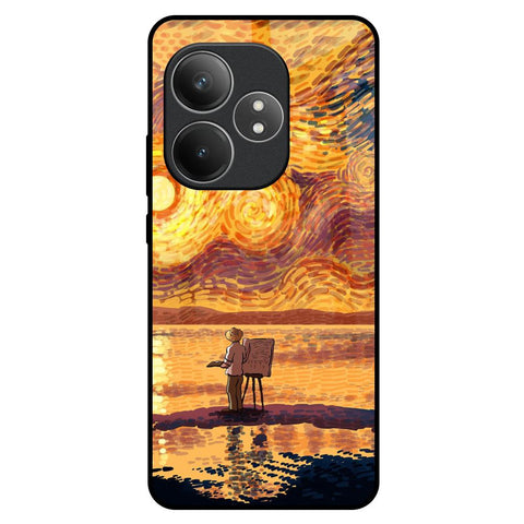 Sunset Vincent Realme GT 6 5G Glass Back Cover Online