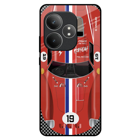 Racing Vintage Realme GT 6 5G Glass Back Cover Online