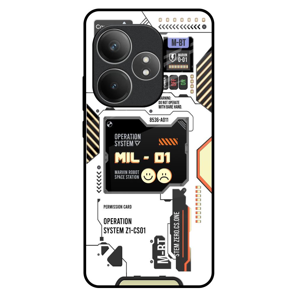 Tech Display Realme GT 6 5G Glass Back Cover Online