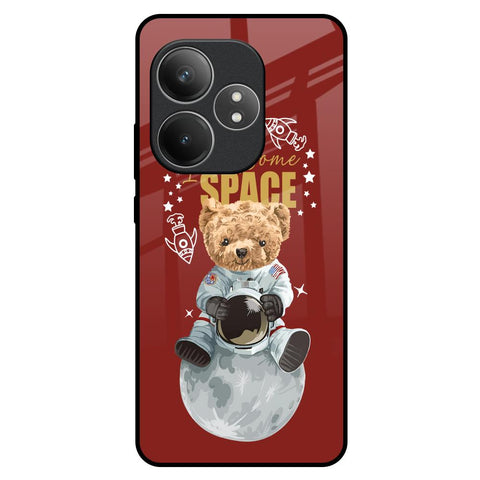 Astronaut Bear Realme GT 6 5G Glass Back Cover Online