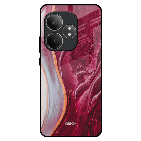 Crimson Ruby Realme GT 6 5G Glass Back Cover Online