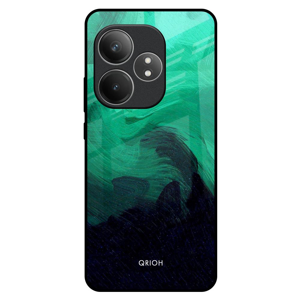 Scarlet Amber Realme GT 6 5G Glass Back Cover Online