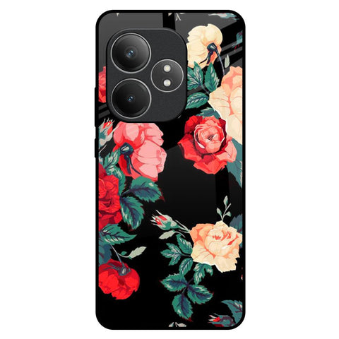 Floral Bunch Realme GT 6 5G Glass Back Cover Online