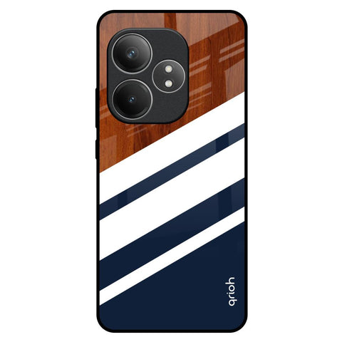 Bold Stripes Realme GT 6 5G Glass Back Cover Online