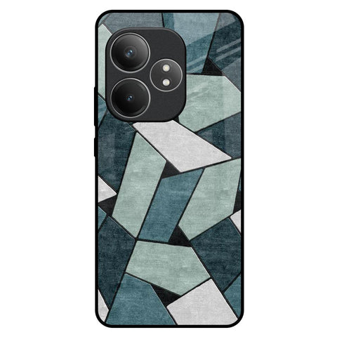 Abstact Tiles Realme GT 6 5G Glass Back Cover Online