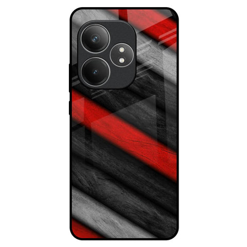 Soft Wooden Texture Realme GT 6 5G Glass Back Cover Online