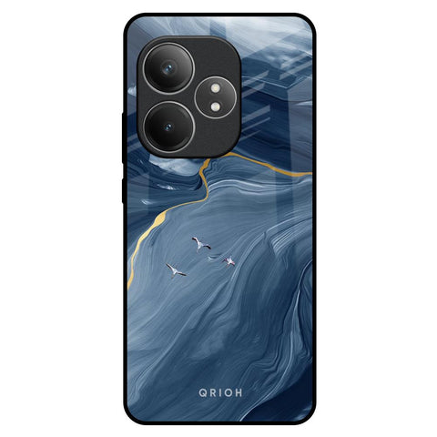 Deep Ocean Marble Realme GT 6 5G Glass Back Cover Online