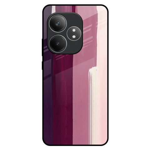 Brush Stroke Art Realme GT 6 5G Glass Back Cover Online