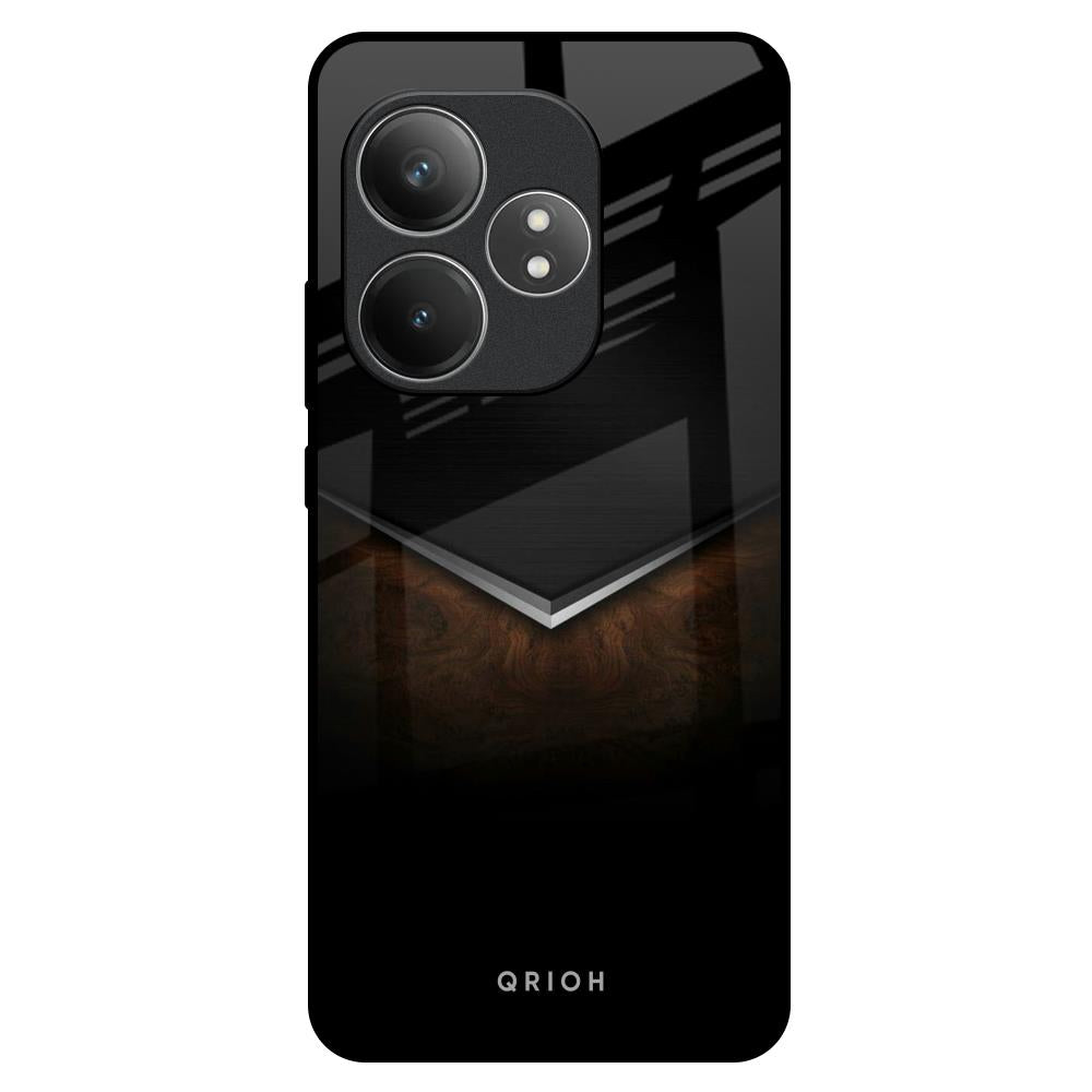 Dark Walnut Realme GT 6 5G Glass Back Cover Online